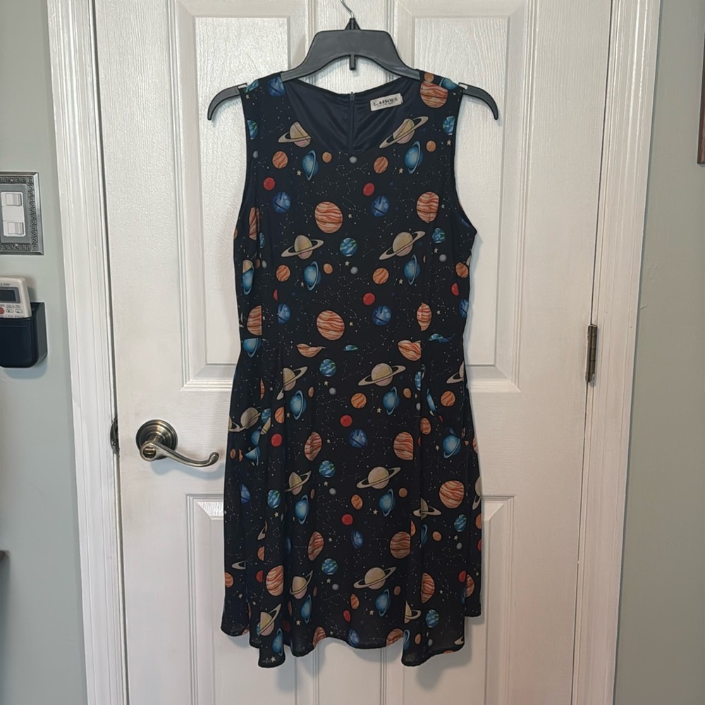 L.A. Soul Outer Space Patterned Dress